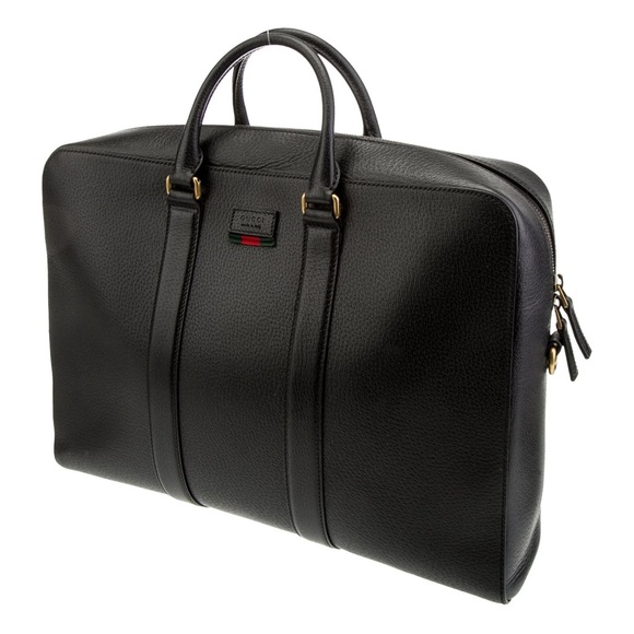 Authentic Gucci Leather Breifcase - In excellent condition - Picture 1 of 1